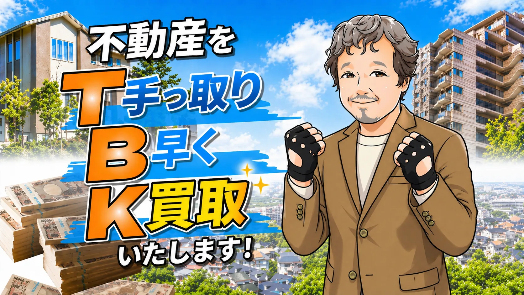 不動産をT手っ取りB早くK買取いたします！